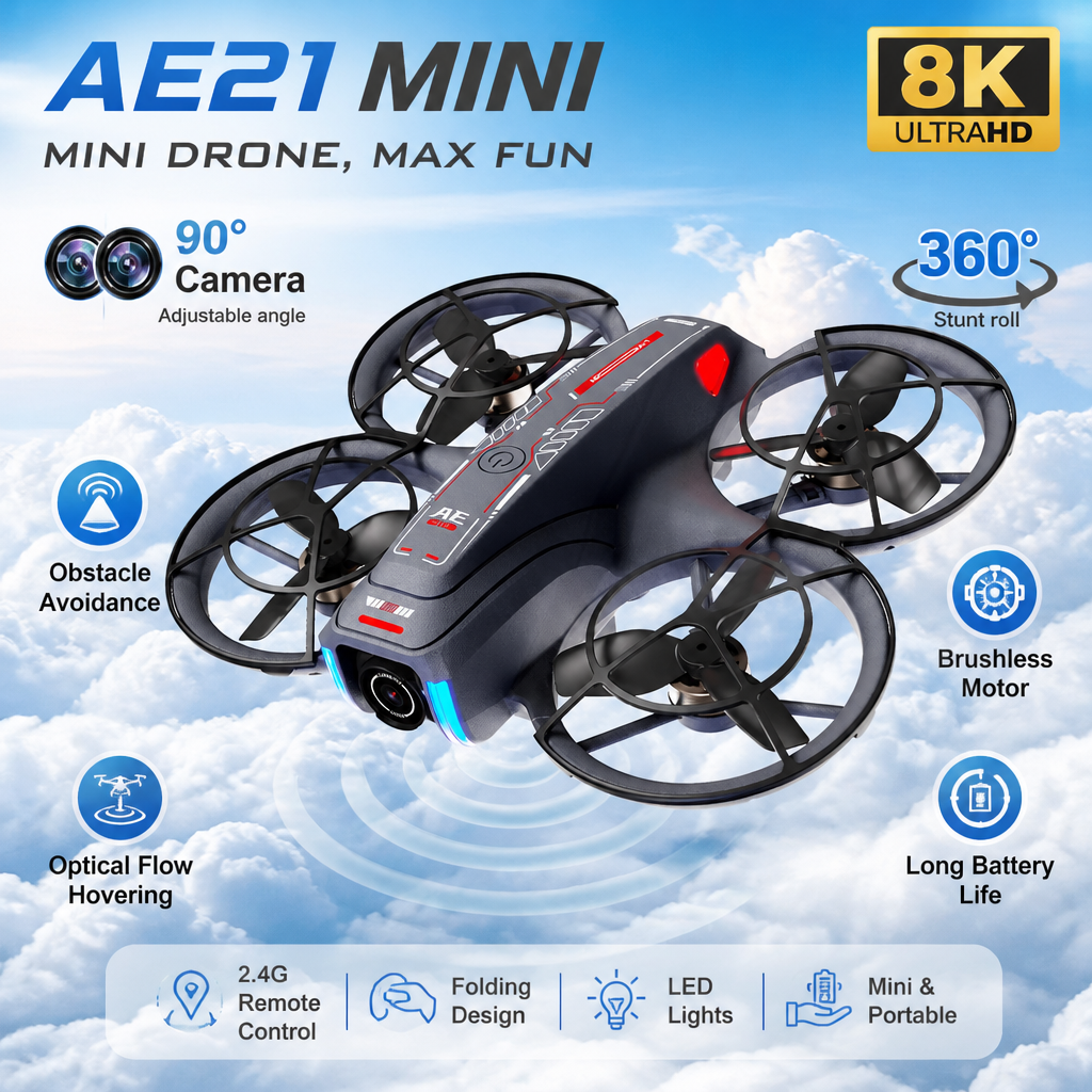 Introduction Drone GPS 8K Prof - огляд і ціна Drone Gimbal 2 Axis