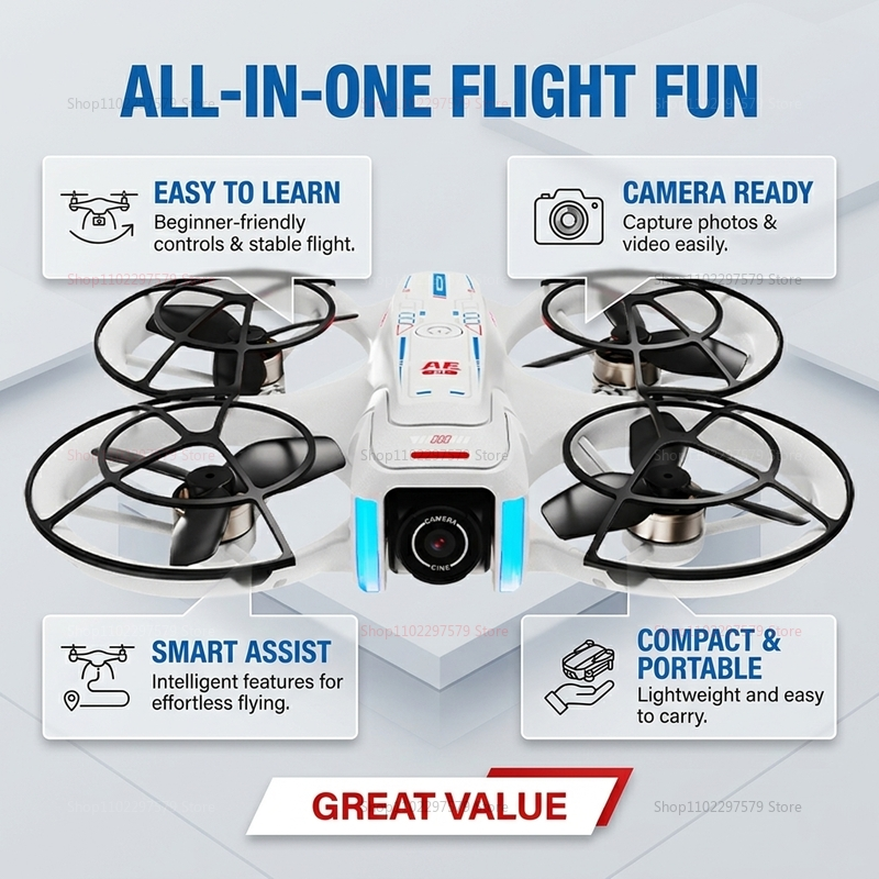 Introduction Drone GPS 8K Prof - огляд і ціна Drone Gimbal 2 Axis