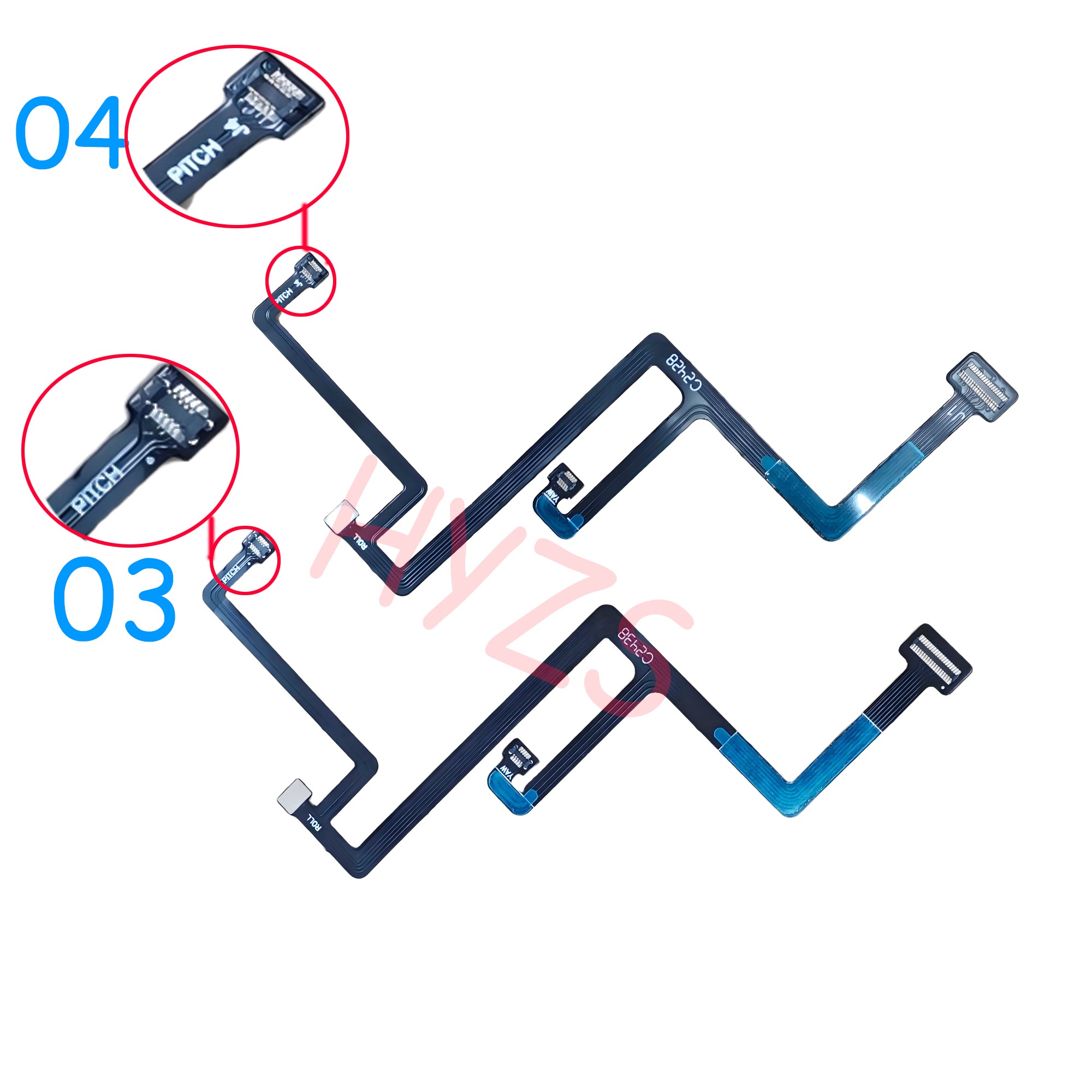 Hubsan Zino Pro/Pro Plus RC Dr - огляд і ціна Drone Gimbal Ribbon Cable