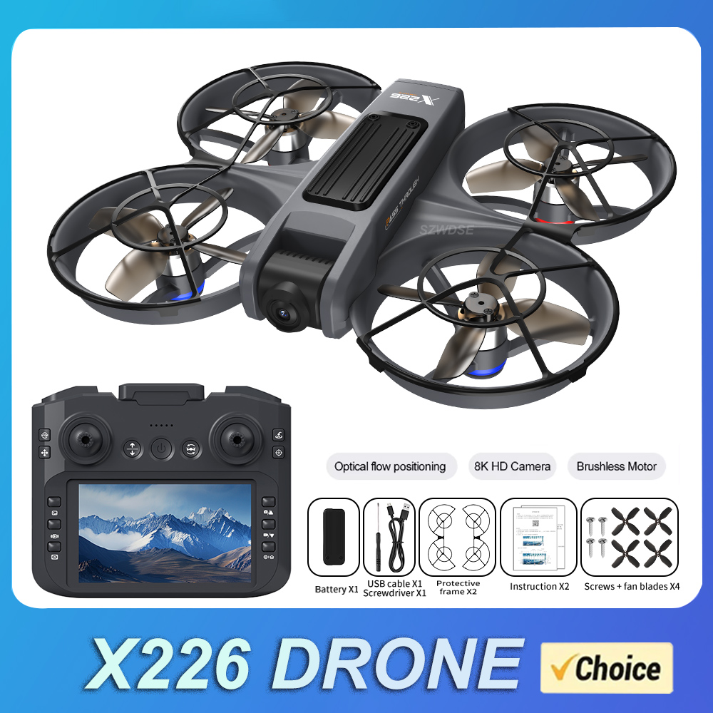 NEW X226 RC Drone 2.4G 5G WIFI - огляд і ціна Drone Gimbal Brushless