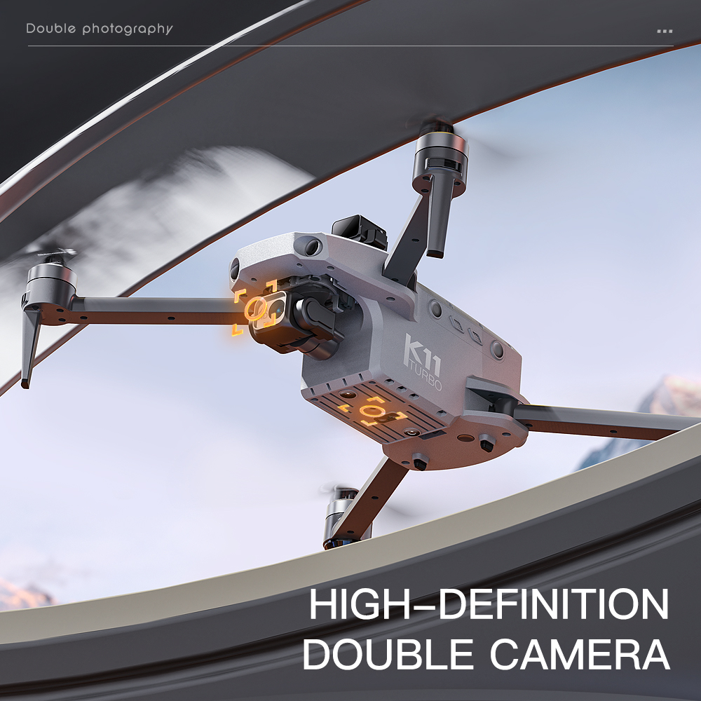 K11 Tubro Dual Camera GPS Dron - огляд і ціна Drone Gimbal Mount