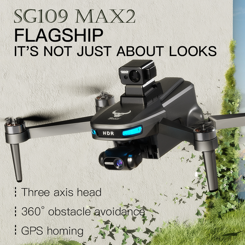 SG109 MAX2 Professional FPV 8K - огляд і ціна Drone Gimbal Brushless