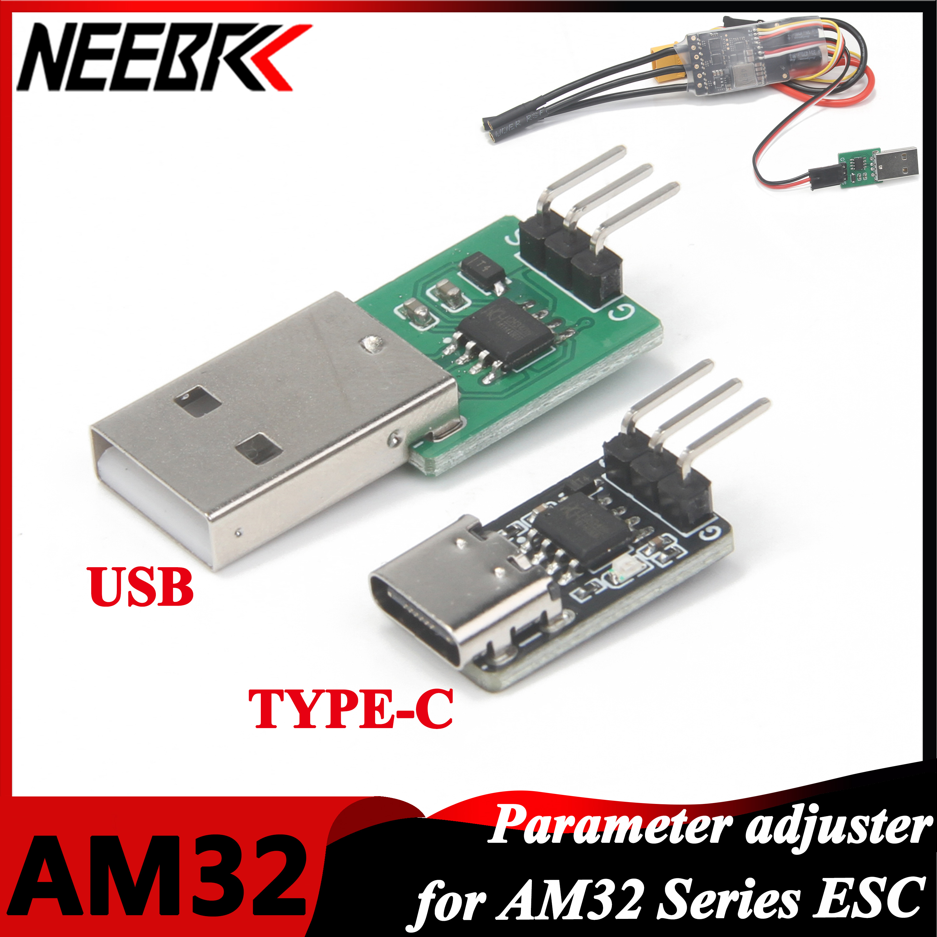 AM32 40A 45A 65A 80A ESC USB/T - огляд і ціна Drone Gimbal Controller