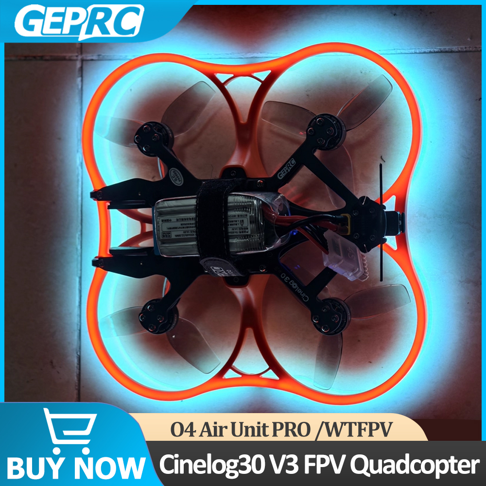 GEPRC Cinelog30 V3 FPV Quadcop - огляд і ціна Drone Gimbal Brushless