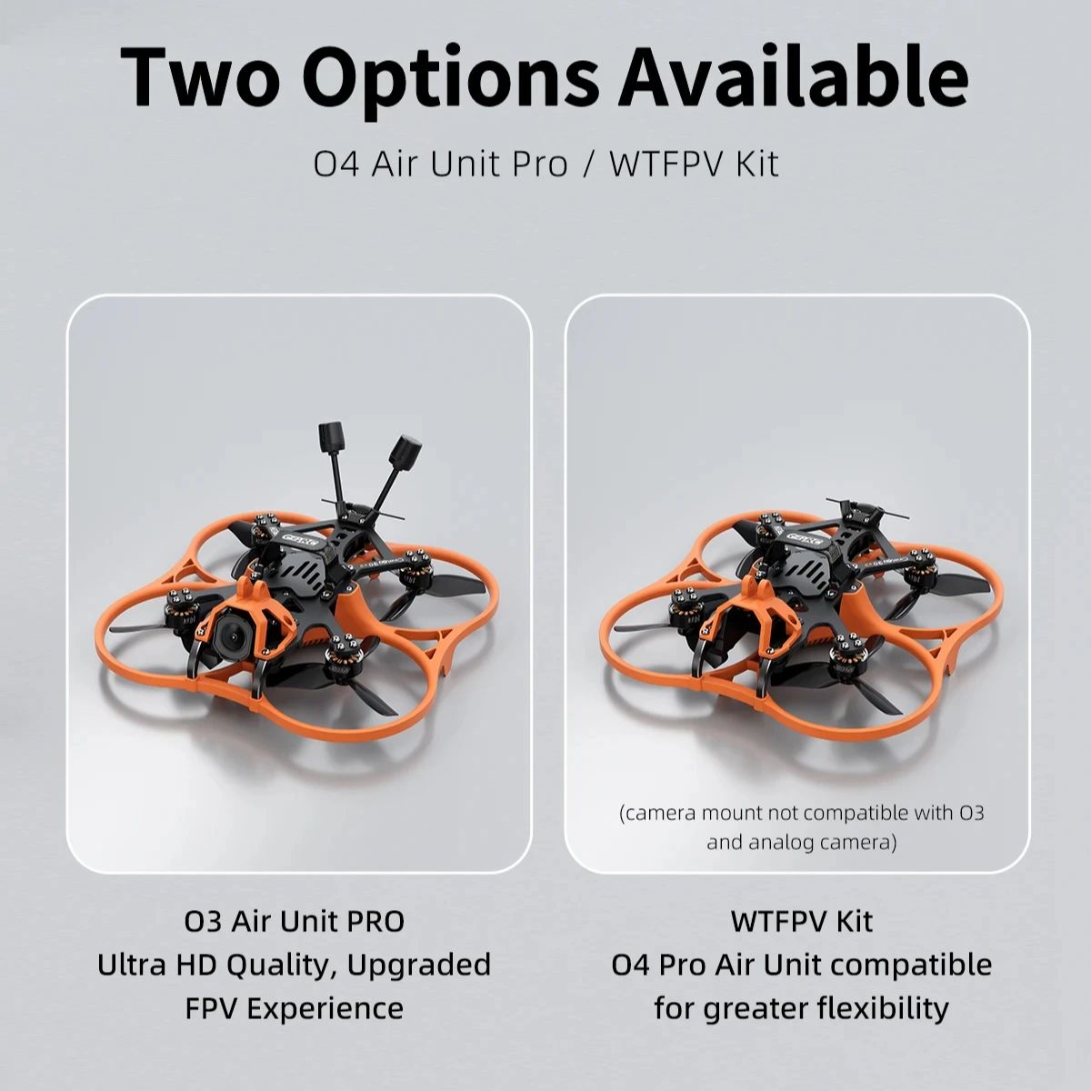 GEPRC Cinelog30 V3 FPV Quadcop - огляд і ціна Drone Gimbal Brushless